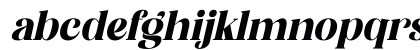 Bergante Italic Lowercase Preview