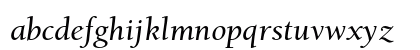 ITC Berkeley Oldstyle Std Italic Preview