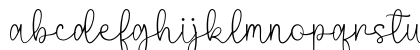 Bestiana Regular Lowercase Preview
