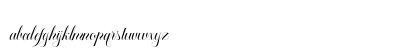 Blacglona Regular Lowercase Preview