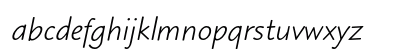 Blueprint MT Italic Preview