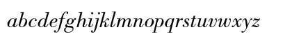 Bodoni Book Italic Preview