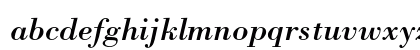 Bodoni LT Std Italic Preview