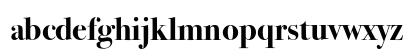 Bodoni Svntytwo ITC Std Bold Lowercase Preview