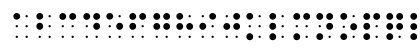BRAILLE REGULAR Preview
