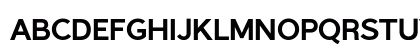 Branden Regular Lowercase Preview