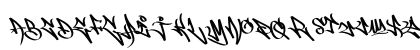 Broken Work Regular Lowercase Preview