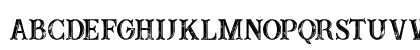 Buffalo Inline 2 Grunge Inline 2 Grunge Lowercase Preview