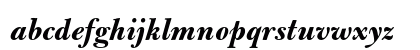 Bulmer MT Bold Italic Preview