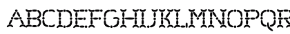 Butcher Regular Lowercase Preview