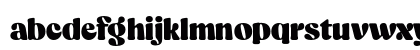 Capuche Trial Black Regular Lowercase Preview