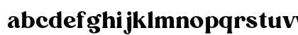 Carena Regular Lowercase Preview