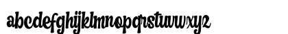 Last Dream Regular Lowercase Preview