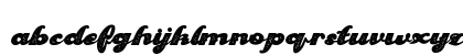 Last Show Texture Regular Lowercase Preview