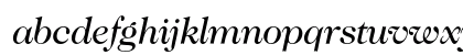 Caslon Two TwentyFour BQ Regular Lowercase Preview