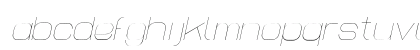 Lastwaerk thin Oblique Lowercase Preview