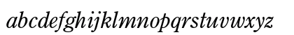 Century Oldstyle Italic Preview
