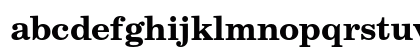 Century Schoolbook Bold Lowercase Preview