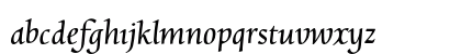 Charpentier Renaissance Pro Italic Lowercase Preview