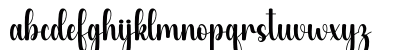 Chely Regular Lowercase Preview