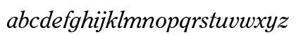 ITC Clearface Regular Italic Preview