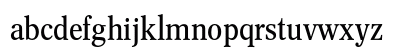 Concorde Nova BQ Regular Lowercase Preview