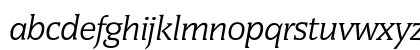 CongressEF RegularItalic Preview