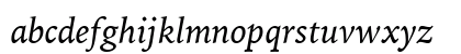 BiowanOldStyle HU Italic Preview