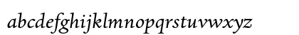 Dante MT Italic Oldstyle Figures Preview