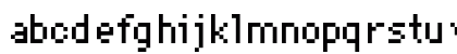 DePixel Klein Lowercase Preview
