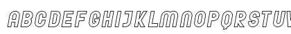 Dexoljack Hollow Italic Preview