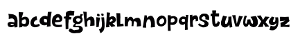 Dinosaur Cake DEMO Regular Lowercase Preview
