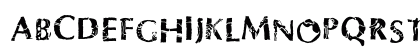 Dinosaur FontasaurusText Lowercase Preview