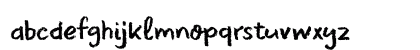 DK Leftover Crayon Regular Lowercase Preview