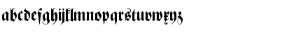 Zentenar-Fraktur Halbfett Medium Font