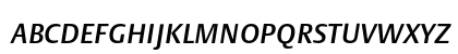 DTLArgoTCaps Italic Preview