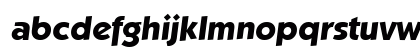 Koblenz-Serial-ExtraBold RegularItalic Lowercase Preview