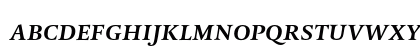 DTL Paradox T Caps Medium Italic Preview