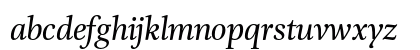 DTLUnicoT Italic Preview