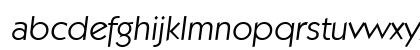 Koblenz-Serial-Light RegularItalic Lowercase Preview