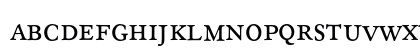 EldoradoText RomanSC Lowercase Preview