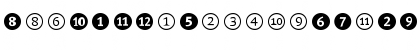 FFDingbats Number Font