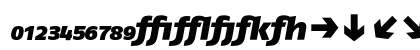 FagoEx BlackItalicExp Preview