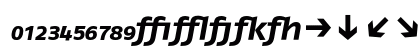 FagoEx BoldItalicExp Preview