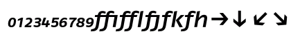 FagoEx MediumItalicExp Preview