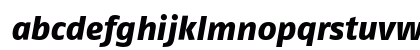 FagoNoLf ExbItalic Lowercase Preview