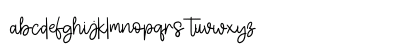 Fastina Ootsine - Personal Use Regular Lowercase Preview