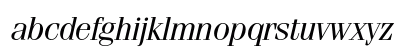Fenice BQ Regular Lowercase Preview