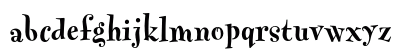 FontesqueText Bold Lowercase Preview