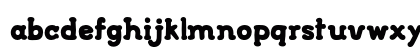 FontSoupCatalan ExtraBoiled Lowercase Preview